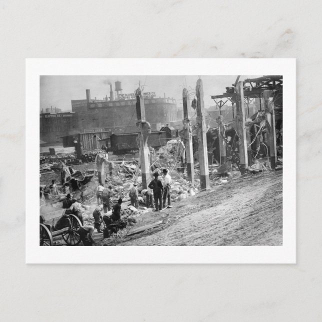 Postal Wrecking Palace of the Fans, Cincinnati, 1911 (Anverso)