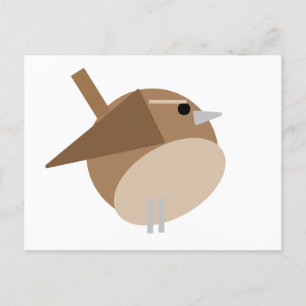 Postal Wren Postcard