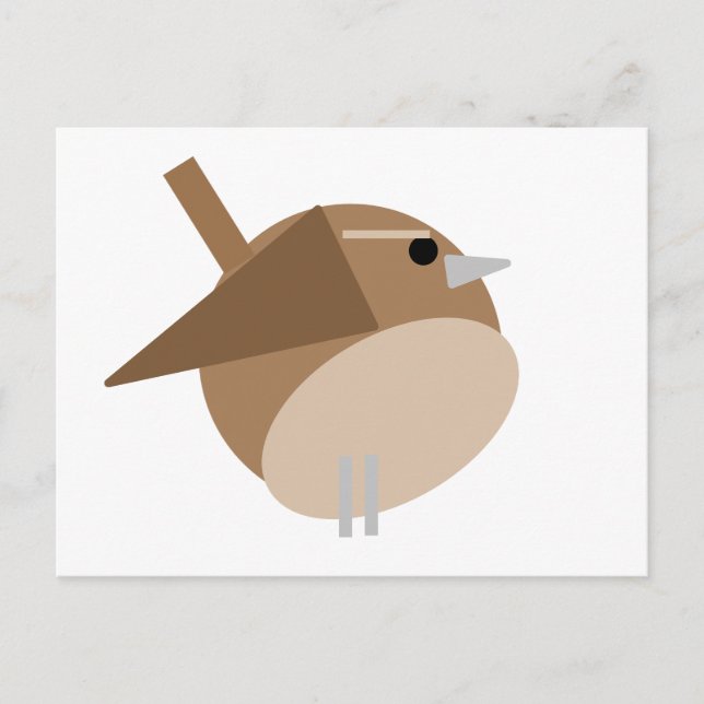 Postal Wren Postcard (Anverso)