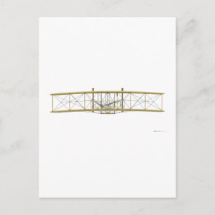 Postal Wright Flyer 1903 Front View