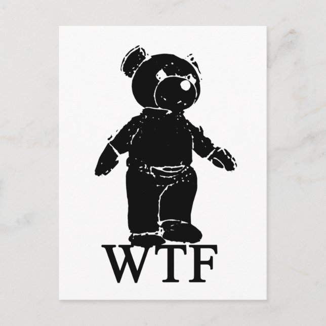 Postal WTF Spoof T Shirt (Anverso)