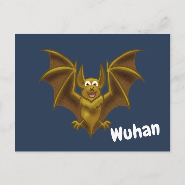 Postal Wuhan Bat (Anverso)