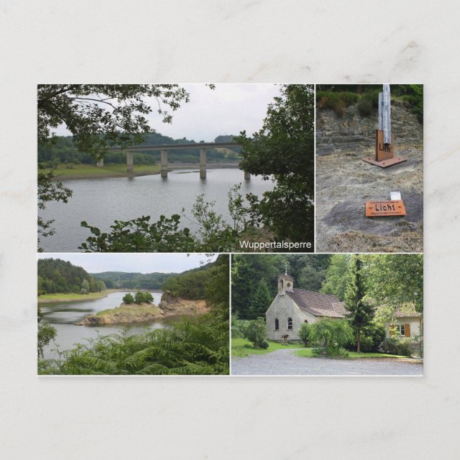 Postal Wuppertalsperre (Anverso)