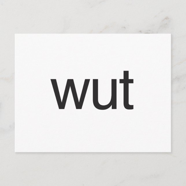 Postal wut.ai (Anverso)