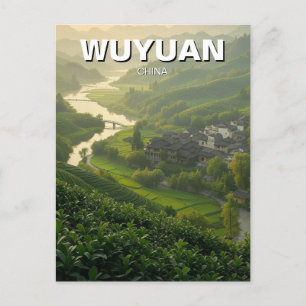 Postal Wuyuan Jiangxi china Travel