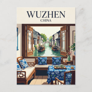 Postal Wuzhen Water Town Bed and Breakfast Interior China