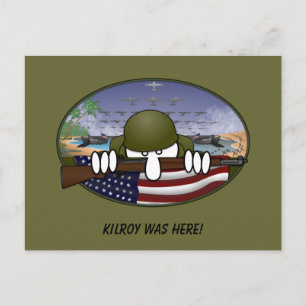 Postal WW2 Kilroy