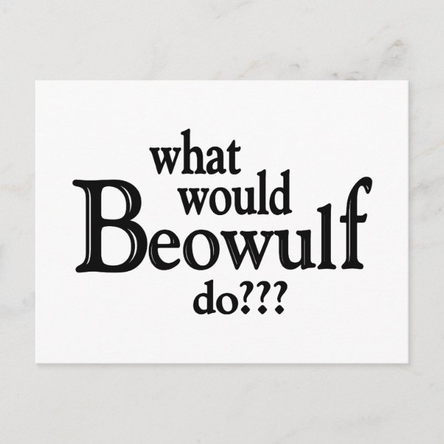 Postal WWBD - Beowulf (Anverso)