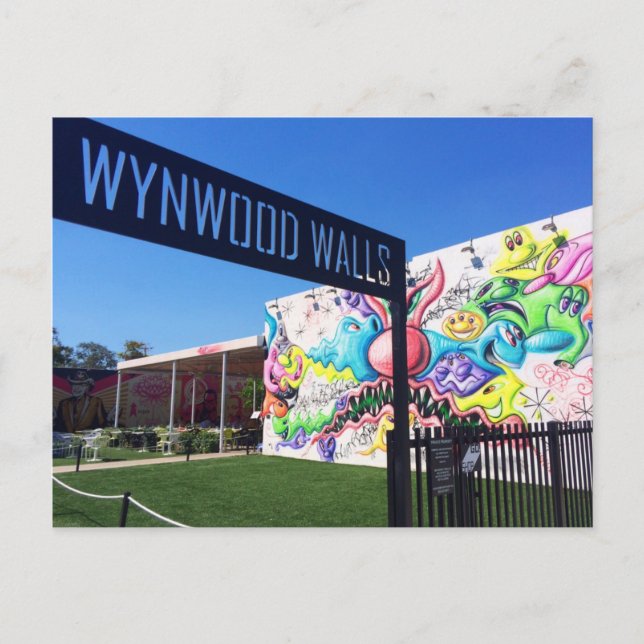 Postal Wynwood Walls, Miami (Anverso)