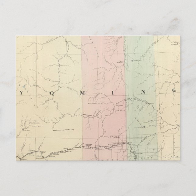 Postal Wyoming (Anverso)