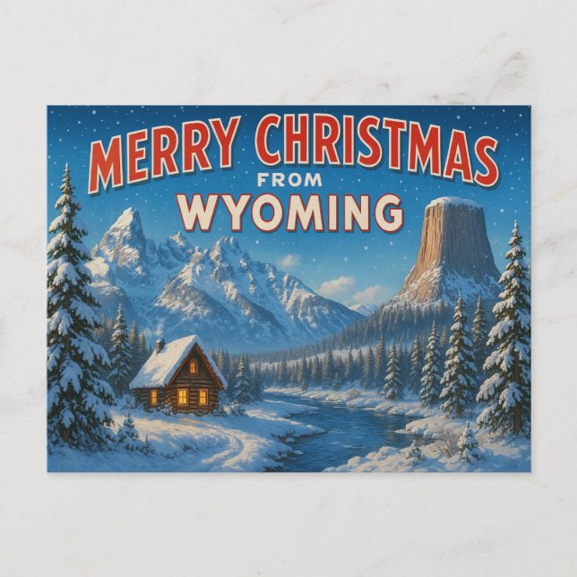 postal WYOMING (Anverso)