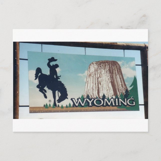 Postal Wyoming (Anverso)