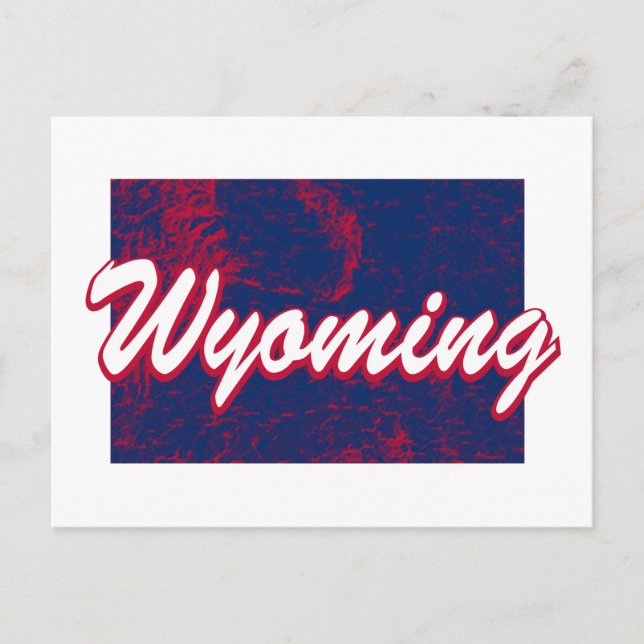 Postal Wyoming (Anverso)