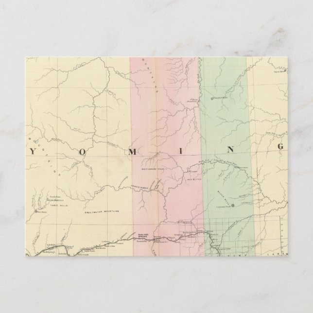 Postal Wyoming 3 (Anverso)