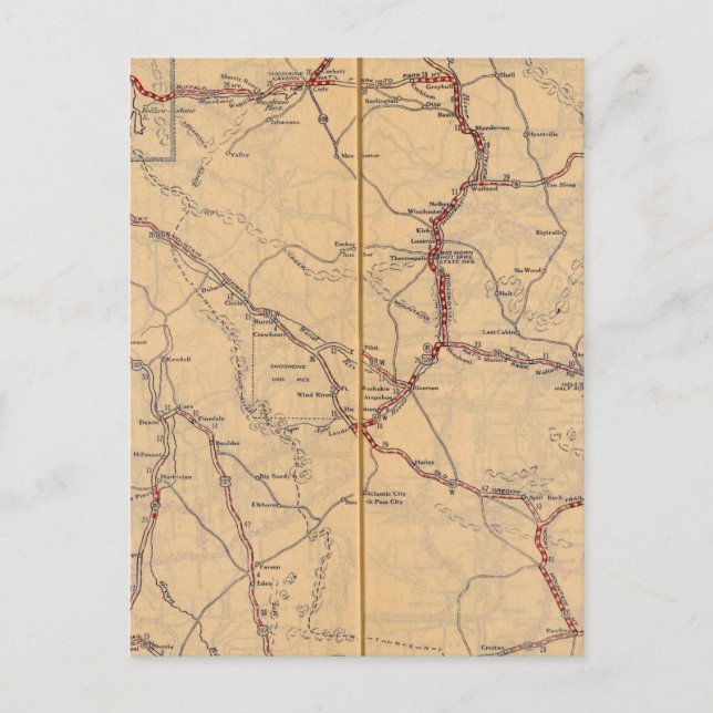 Postal Wyoming 4 (Anverso)