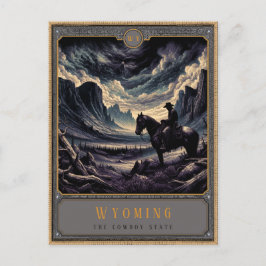 Postal Wyoming | Postcarta de arte gótico