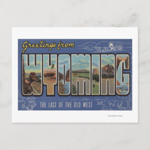 Postal Wyoming (Último del Viejo Oeste)