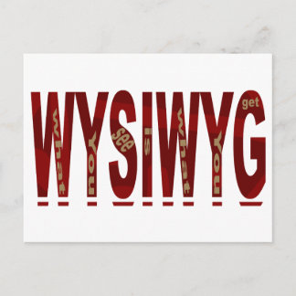 POSTAL WYSIWYG