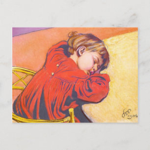 Postal Wyspianski, Stas Durmientes, 1904
