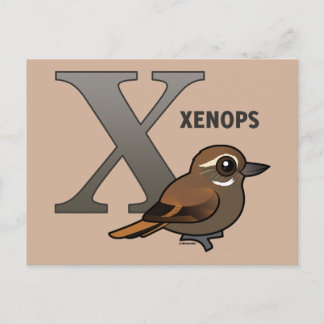 Postal X es para Xenops