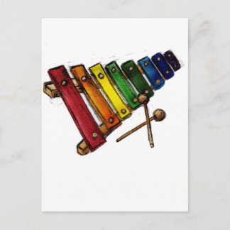 Postal X es para xilófono