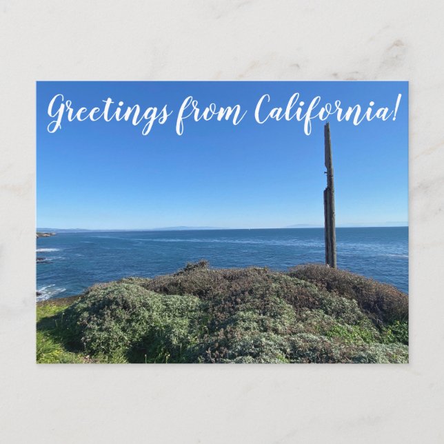 Postal X.ITINERARIOS: Saludos desde California (Anverso)