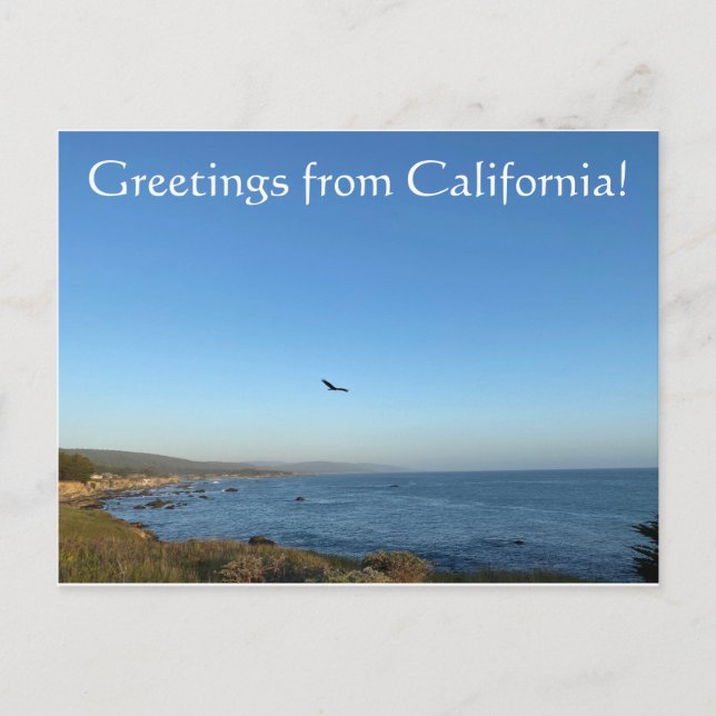 Postal X.ITINERARIOS: ¡Saludos desde California! (Anverso)
