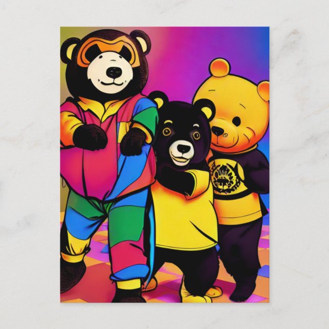 Postal Xi Jinping en el Fiesta infantil (Anverso)