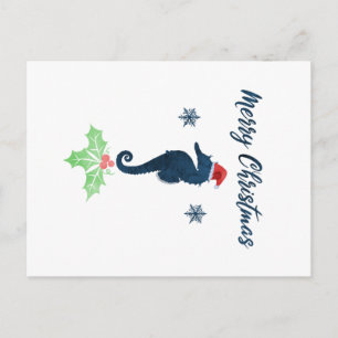 Postal Xmas Seahorse