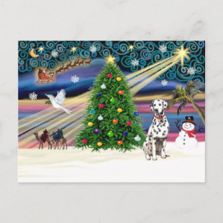 Postal XmsMagic-Dalmatian