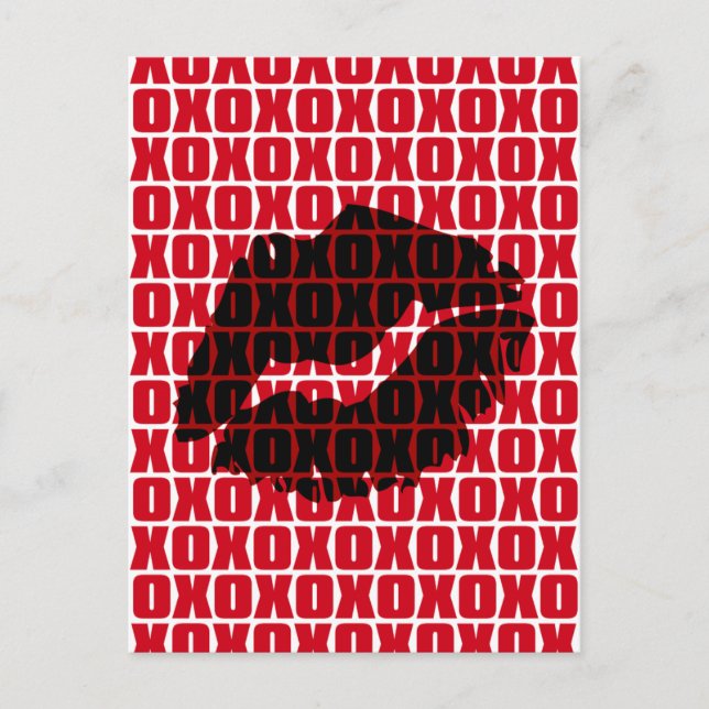 POSTAL XO<3 (Anverso)