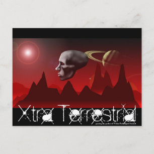 Postal Xtra Terrestria, Xtra Terrestres, la pintura es ..