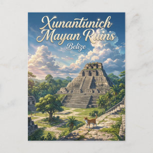 Postal Xunantunich Belice
