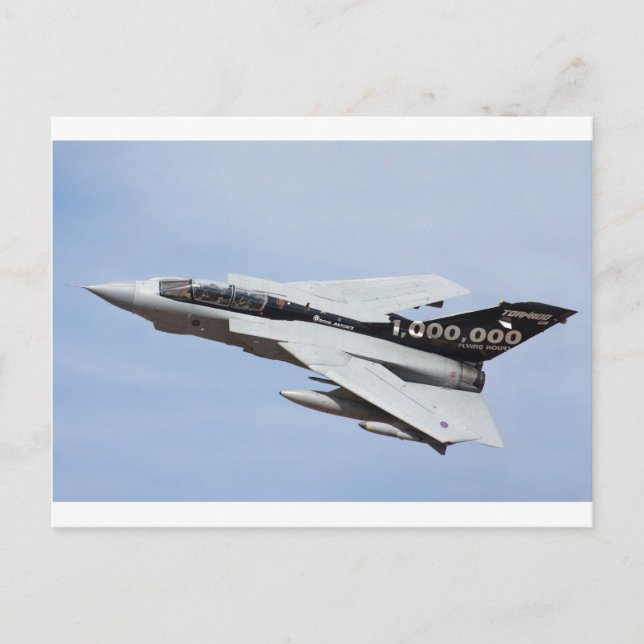 Postal XV Escuadrón Tornado (Anverso)