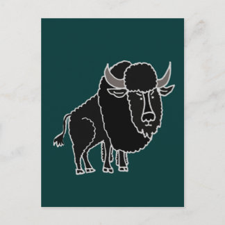 Postal XX- Awesome Buffalo Personalizado