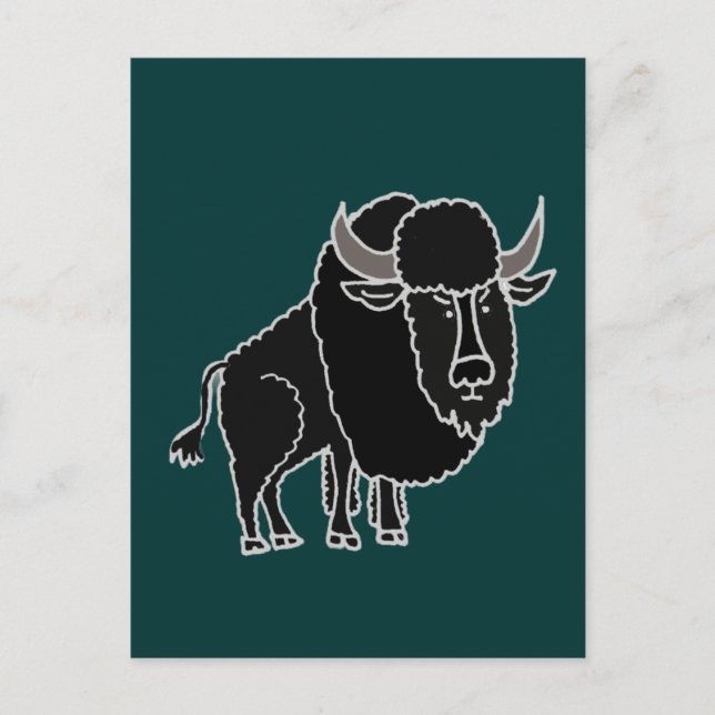 Postal XX- Awesome Buffalo Personalizado (Anverso)