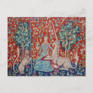 Postal XX- El diseño artístico de las damas y los tapices