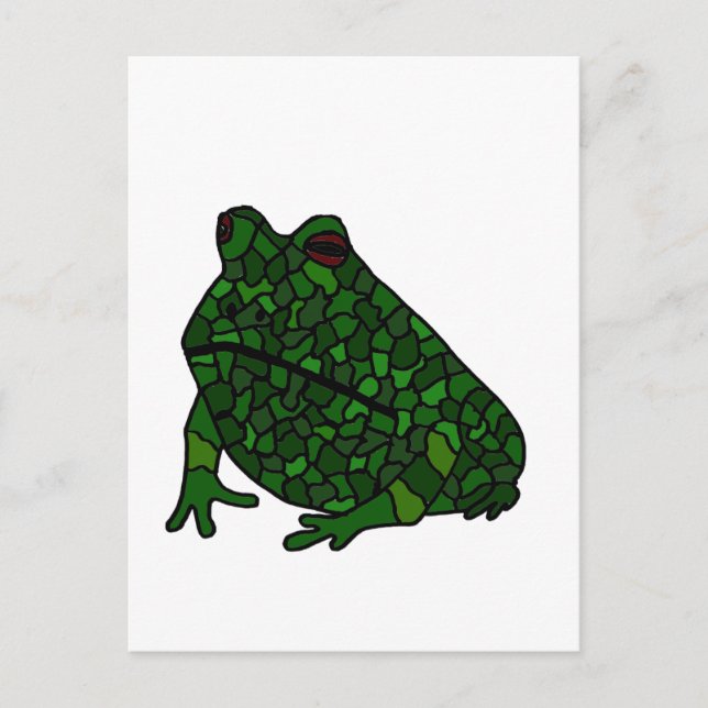 Postal XX-Funky Frog Art (Anverso)
