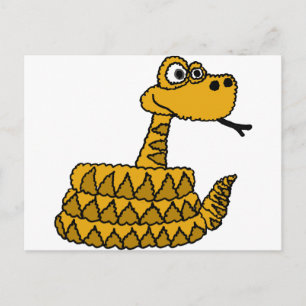 Postal XX- Funky Rattlesnake Personalizado