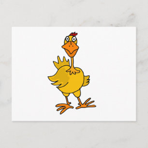 Postal XX- Hilarious Goofy Chicken