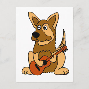 Postal XX- Personalizado de guitarra de pastor pastor ale