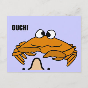 Postal XX- Personalizado de la nariz de tocador de cangre