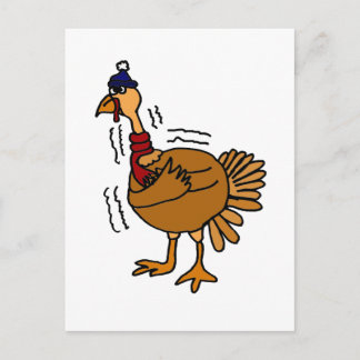 Postal XX- Personalizado de Turquía fría
