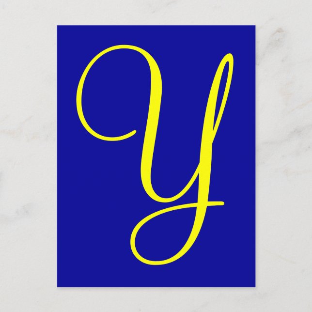 POSTAL Y (Anverso)