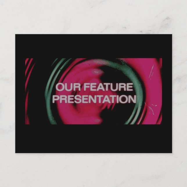 Postal Y Ahora, Nuestra Presentación De Características (Anverso)