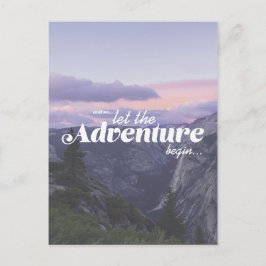 Postal y así... dejar que la aventura comience