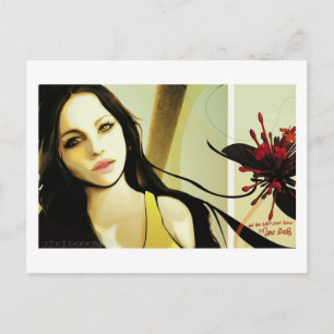 Postal Y Ella Ni Siquiera Sabía Postcard
