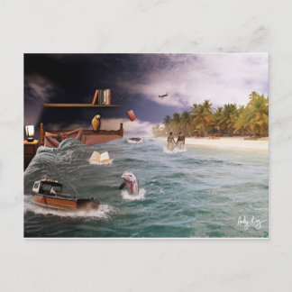 Postal Y mientras dormía