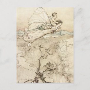 Postal Y Su Hada Sen Postcard