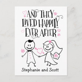 Postal Y vivieron felices para siempre después de Postcar